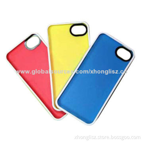 2014 New Style Double Color Soft TPU Case Covers for iPhone 5/5S, OEM/ODM Orders Accepted